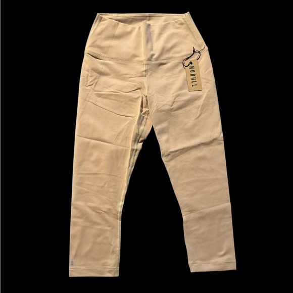 NOBULL Pants - NOBULL Women’s leggings, color Sand. Cropped